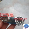 Khuỷu Nối Cần Ngổng Vòi Rửa Bát Nóng Lạnh Cắm Tường - Cần Mềm 17-18mm, Tặng Ron Cao Su 5
