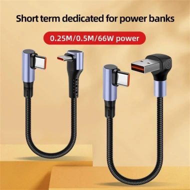 Khuỷu tay đôi 66W 90° Cáp sạc USB sang Type‑C ngắn, hỗ trợ S23, iPhone 15/16, tốc độ nhanh, giá chỉ 58.438₫ 3 Khuỷu tay đôi 66W 90° Cáp sạc USB sang Type‑C ngắn, hỗ trợ S23, iPhone 15/16, tốc độ nhanh, giá chỉ 58.438₫ 3