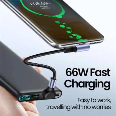 Khuỷu tay đôi 66W 90° Cáp sạc USB sang Type‑C ngắn, hỗ trợ S23, iPhone 15/16, tốc độ nhanh, giá chỉ 58.438₫ 4 Khuỷu tay đôi 66W 90° Cáp sạc USB sang Type‑C ngắn, hỗ trợ S23, iPhone 15/16, tốc độ nhanh, giá chỉ 58.438₫ 4
