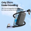 Khuỷu tay đôi 66W 90° Cáp sạc USB sang Type‑C ngắn, hỗ trợ S23, iPhone 15/16, tốc độ nhanh, giá chỉ 58.438₫ 5