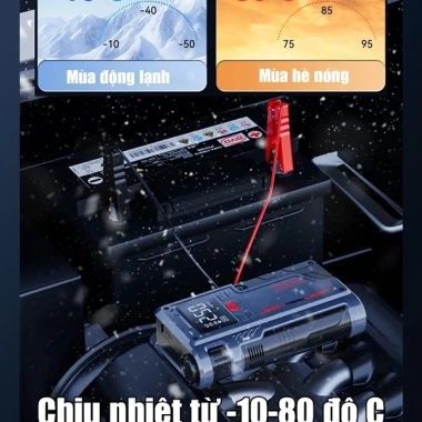 Kích bình ô tô Monacar 14.000 mAh đa năng, bơm lốp và sạc ắc quy, bảo hành 24 tháng - Giá 1,5 triệu VND 7
