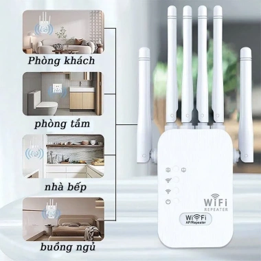 Kích Sóng Wifi 6 1.200Mbps TechTop – Tốc Độ Cao, Phát Xuyên Tường, Kết Nối Xa 2