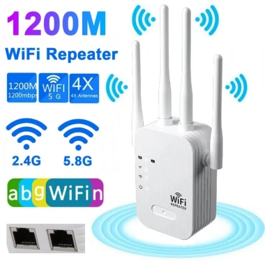 Kích Sóng Wifi 6 1.200Mbps TechTop – Tốc Độ Cao, Phát Xuyên Tường, Kết Nối Xa 9