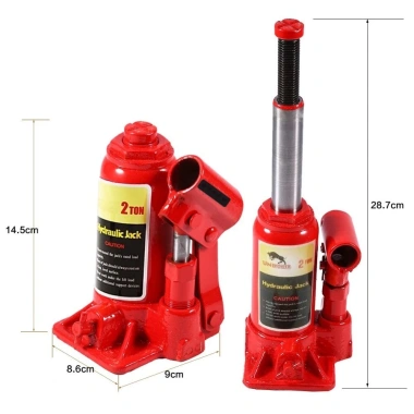 Kích thủy lực ô tô 2-10 tấn, van an toàn, dễ dùng - nâng công nghiệp, 129.000₫