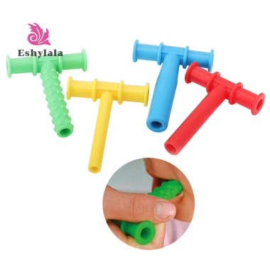 Kid Nhai Tube Speech - Máy mát xa răng, dụng cụ nói chuyện cho trẻ tự kỷ, huấn luyện răng miệng, giá ưu đãi 57.970đ 4