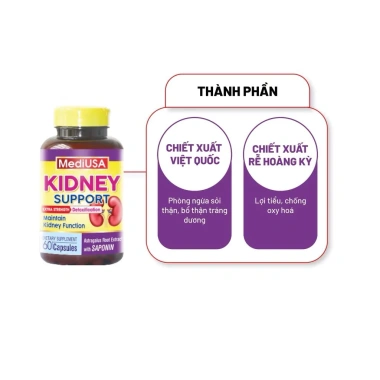 Kidney Support – Viên uống bổ thận tráng dương thanh lọc tăng chức năng thận 3