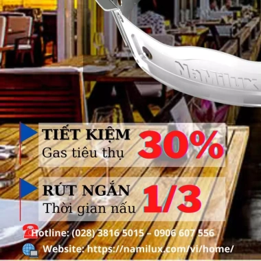 Kiềng chắn gió bếp ga mini Namilux - Tiết kiệm 30% gas, chỉ 25.000 VND