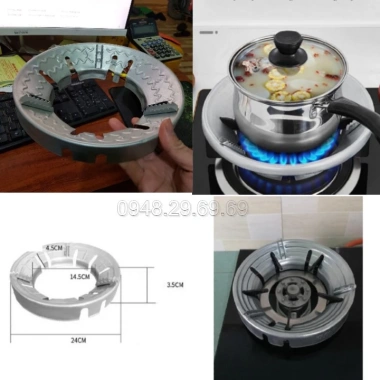 Kiềng chắn gió bếp ga mini - Tiết kiệm nhiên liệu, giá chỉ 24.000đ giảm từ 30.720đ 5