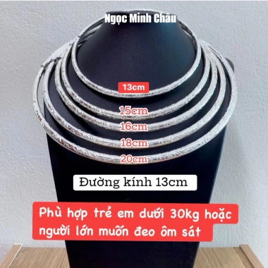 Kiềng Cổ Trẻ Em Size Hiếm Đường Kính 13-14,5cm - Giá Ưu Đãi 99.000₫ 10
