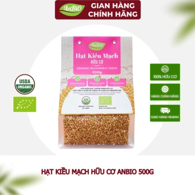 Kiều mạch hữu cơ Anbio chính hãng USDA EU - Giá ưu đãi 45.240 VND