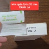 Kim 1 ngắn 0,4x35 mm XANH LÁ cho máy Thần Thánh và Pro - Giá chỉ 16.000đ