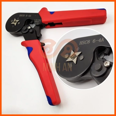 Kìm bấm cos vuông HSC8 6-4A tự điều chỉnh 1.250 đầu cos đa dạng đủ loại ống tròn và pin giá ưu đãi 135.900 VND