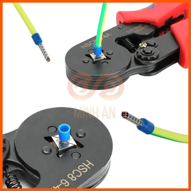 Kìm bấm cos vuông HSC8 6-4A tự điều chỉnh 1.250 đầu cos đa dạng đủ loại ống tròn và pin giá ưu đãi 135.900 VND 9 Kìm bấm cos vuông HSC8 6-4A tự điều chỉnh 1.250 đầu cos đa dạng đủ loại ống tròn và pin giá ưu đãi 135.900 VND 9