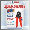 Kìm Bấm Cos Vuông HSCB 6-4A và Hộp Đầu Ép Cos 1.200c - Giá chỉ 119.000 VND
