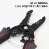 Kìm Bấm Dây Điện Đa Năng Thép Cao Cấp - Uốn, Cắt, Bấm, Tách Dây, Điều Chỉnh Lực Tuốt Dây - Giá 97.582 VND 8