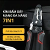 Kìm Bấm Dây Điện Đa Năng Thép Cao Cấp - Uốn, Cắt, Bấm, Tách Dây, Điều Chỉnh Lực Tuốt Dây - Giá 97.582 VND 9