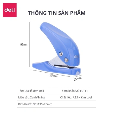 Kìm Bấm Đục Lỗ Giấy Mini Tiện Dụng, Dùng Cho Planner, Bullet Journal - Giá 49.000đ, Màu Ngẫu Nhiên