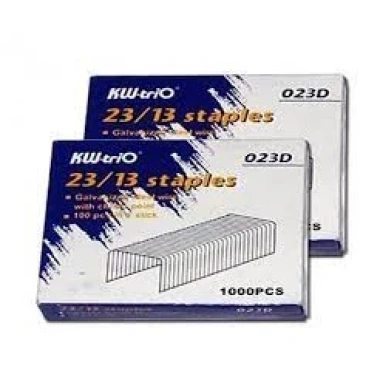 Kim bấm KW Trio size 23/13 - Đóng 100 tờ, giá ưu đãi 17.000₫, đảm bảo 2 Kim bấm KW Trio size 23/13 - Đóng 100 tờ, giá ưu đãi 17.000₫, đảm bảo 2