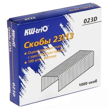 Kim bấm KW Trio size 23/13 - Đóng 100 tờ, giá ưu đãi 17.000₫, đảm bảo 3 Kim bấm KW Trio size 23/13 - Đóng 100 tờ, giá ưu đãi 17.000₫, đảm bảo 3