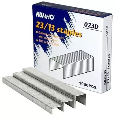 Kim bấm KW Trio size 23/13 - Đóng 100 tờ, giá ưu đãi 17.000₫, đảm bảo 4 Kim bấm KW Trio size 23/13 - Đóng 100 tờ, giá ưu đãi 17.000₫, đảm bảo 4