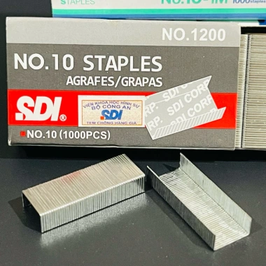 Kim bấm số 10 Max/SDI/PLUS/DOUBLE - Chính hãng, Giá 15.000₫, Bảo hành 12 tháng