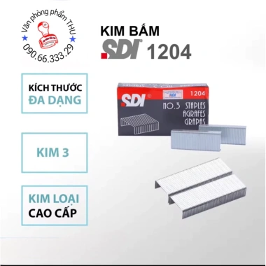 Kim bấm số 3 No.3 24/6 SDI 26/6 HD Max Nhật Bản chính hãng, giá chỉ 20.000 VNĐ