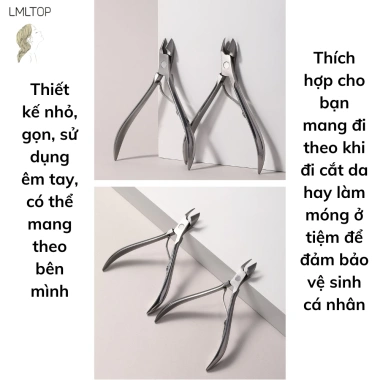 Kìm cắt da tay LMLTOP thép không gỉ H812 – Cắt chính xác, không tổn thương da, 27.685₫