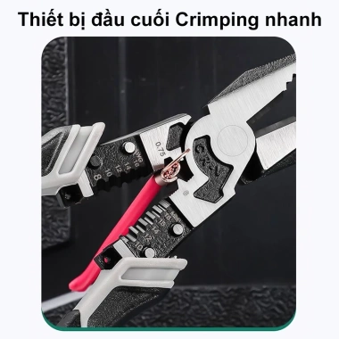 Kìm cắt sắt CRV Fute siêu khỏe, cắt thép, ổ khóa, dây xích, cáp điện - đa năng 75k