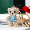 Kim Cương Gấu Xe Móc Khóa Sách Mặt Dây Chuyền Kim Loại, Móc Chìa Khóa, Vòng Quà Tặng 26.2.27 Giá 103.091₫