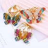Kim Cương Màu Bướm Xe Móc Khóa Kim Loại - Mặt Dây Chuyền, Móc Chìa Khóa, Quà Tặng Sáng Tạo 2