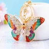 Kim Cương Màu Bướm Xe Móc Khóa Kim Loại - Mặt Dây Chuyền, Móc Chìa Khóa, Quà Tặng Sáng Tạo 4