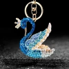Kim Cương Stall Swan Xe Móc Khóa, Mặt Dây Chuyền, Móc Chìa, Quà Tặng Độc Đáo 2