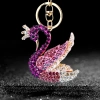 Kim Cương Stall Swan Xe Móc Khóa, Mặt Dây Chuyền, Móc Chìa, Quà Tặng Độc Đáo 3