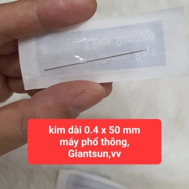 Kim Dài 0.4 x 50mm cho máy Phổ Thông, Giantsun, Rồng, Idm, Gù - Giá chỉ 15.800 VNĐ