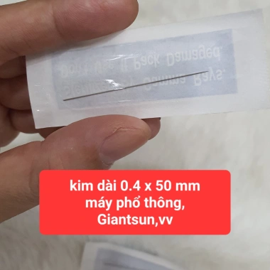 Kim Dài 0.4 x 50mm cho máy Phổ Thông, Giantsun, Rồng, Idm, Gù - Giá chỉ 15.800 VNĐ