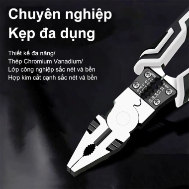 Kìm dây thép 10 inch đa năng Mũi kìm cắt dây dụng cụ phần cứng giảm giá 29.100₫ 7 Kìm dây thép 10 inch đa năng Mũi kìm cắt dây dụng cụ phần cứng giảm giá 29.100₫ 7