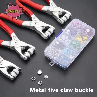 Kìm Dụng Cụ Pnpia + Bộ 50 Nút May Kim Loại Rỗng Chắc Chắn, Năm Móng Vuốt Khóa - DIY Craft Giá Ưu Đãi 51.150₫ Kìm Dụng Cụ Pnpia + Bộ 50 Nút May Kim Loại Rỗng Chắc Chắn, Năm Móng Vuốt Khóa - DIY Craft Giá Ưu Đãi 51.150₫