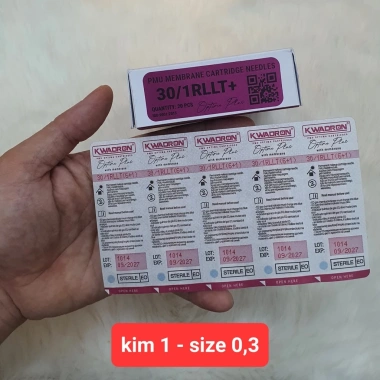 Kim Hồng Kwadron 0.25mm - Dùng cho Pen Phun Xăm Thẩm Mỹ & Body, Giá 34.300đ