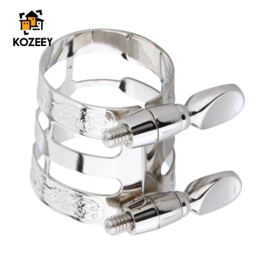 Kim Loại Alto Saxophone Miệng Dây Đeo – Âm Thanh Tuyệt Vời, E Flat, Kẹp Dụng Cụ 2 Kim Loại Alto Saxophone Miệng Dây Đeo – Âm Thanh Tuyệt Vời, E Flat, Kẹp Dụng Cụ 2