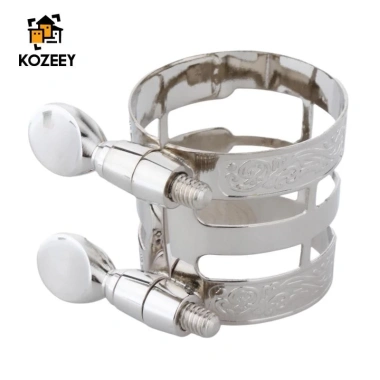 Kim Loại Alto Saxophone Miệng Dây Đeo – Âm Thanh Tuyệt Vời, E Flat, Kẹp Dụng Cụ 5 Kim Loại Alto Saxophone Miệng Dây Đeo – Âm Thanh Tuyệt Vời, E Flat, Kẹp Dụng Cụ 5