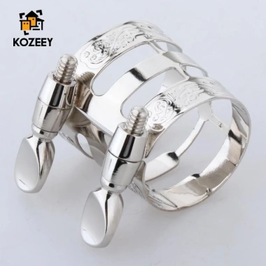 Kim Loại Alto Saxophone Miệng Dây Đeo – Âm Thanh Tuyệt Vời, E Flat, Kẹp Dụng Cụ 8 Kim Loại Alto Saxophone Miệng Dây Đeo – Âm Thanh Tuyệt Vời, E Flat, Kẹp Dụng Cụ 8