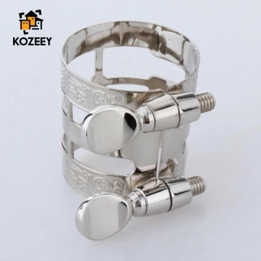 Kim Loại Alto Saxophone Miệng Dây Đeo – Âm Thanh Tuyệt Vời, E Flat, Kẹp Dụng Cụ 9 Kim Loại Alto Saxophone Miệng Dây Đeo – Âm Thanh Tuyệt Vời, E Flat, Kẹp Dụng Cụ 9