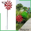 Kim Loại Vườn Gió Cối Xay Gió Pinwheel Trang Trí Ngoại Trời – Bãi Cỏ, Giá Ưu Đãi 214.500₫ 3