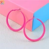 Kim Loại Xịt Sơn Vòng Bông Tai S925 Bạc Kim 10 Màu Bông Tai Lớn Cá Tính Giá Giảm 34.063₫ 8
