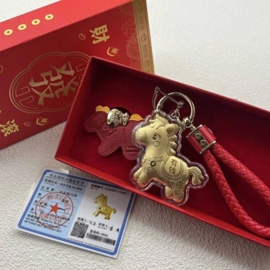 Kim Mã Chiêu Tài Charm Vàng May Mắn 2.026 Khai Trương Phong Thủy Phát Tài 69,000 VND