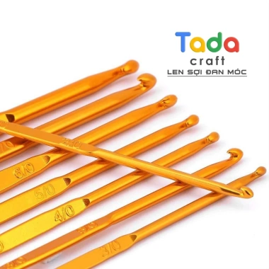 Kim móc 2 đầu cán vàng lẻ size - Đường may chắc, giá 20.000đ, giảm từ 25.600đ 7 Kim móc 2 đầu cán vàng lẻ size - Đường may chắc, giá 20.000đ, giảm từ 25.600đ 7