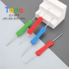 Kim móc len 2 đầu cán nhựa - Dụng cụ móc len cơ bản, dễ dùng, giá ưu đãi 18.000đ
