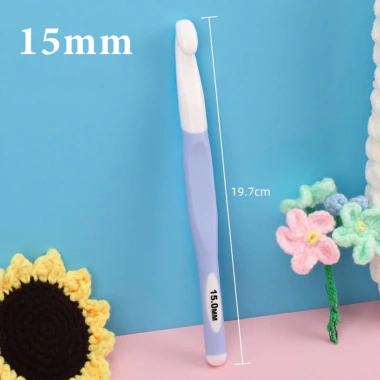 Kim móc len nhựa dẻo size lớn - Dùng cho len sợi cỡ lớn, giảm giá 37.000 VND 13 Kim móc len nhựa dẻo size lớn - Dùng cho len sợi cỡ lớn, giảm giá 37.000 VND 13