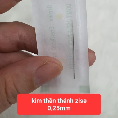 Kim ngắn 0,25 (0.25x35mm) siêu bén cho máy xăm thần thánh và pro - Giá chỉ 19.400đ