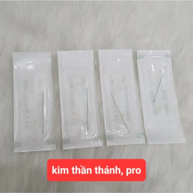 Kim ngắn 0,25 (0.25x35mm) siêu bén cho máy xăm thần thánh và pro - Giá chỉ 19.400đ